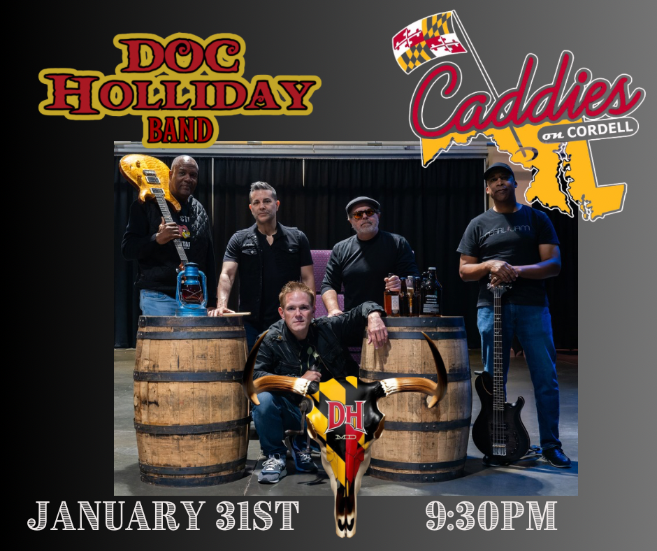 Doc Holliday Band - Live at Caddie's on Cordell in Bethesda, Md